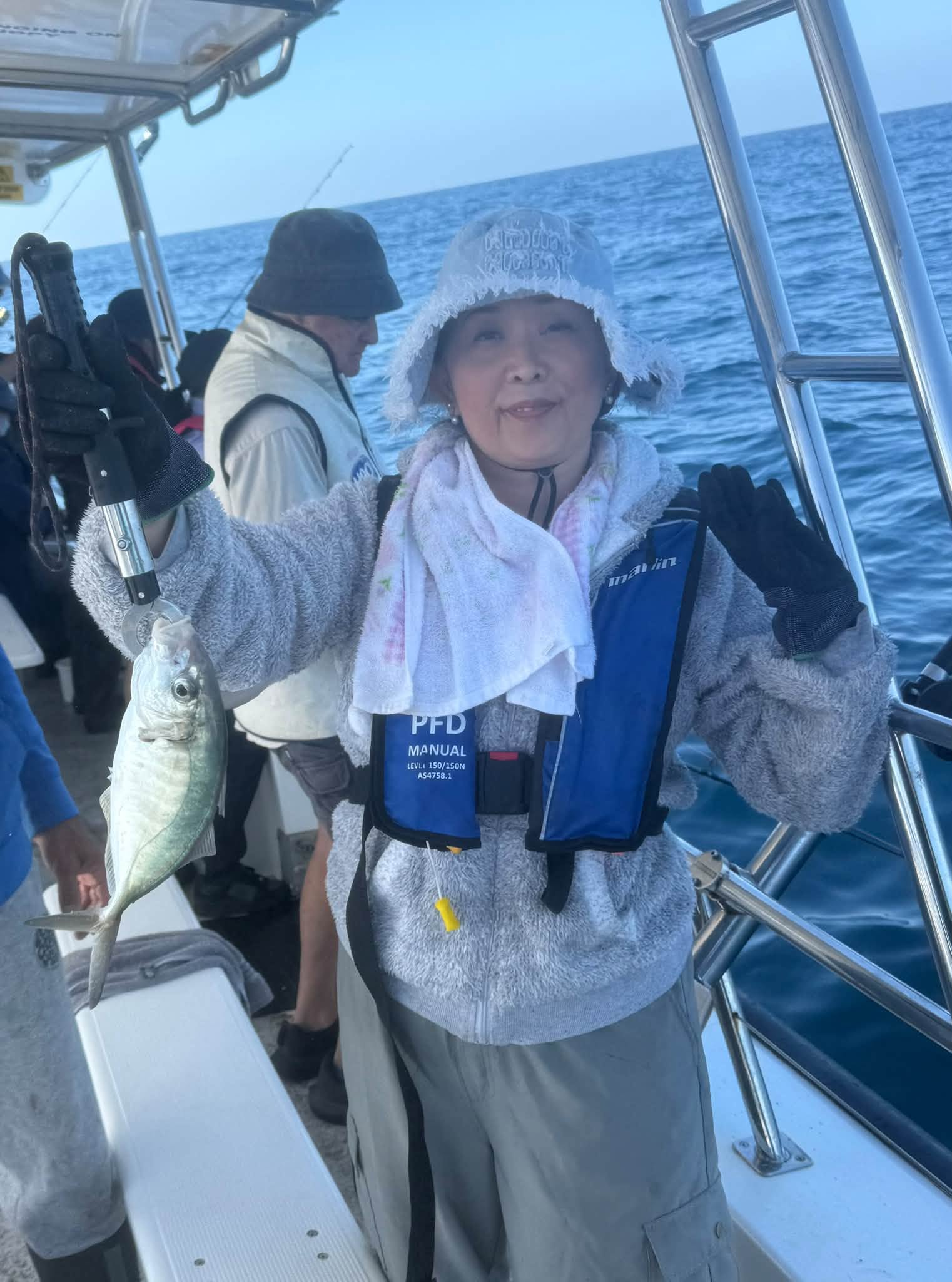 縞鯵の釣果