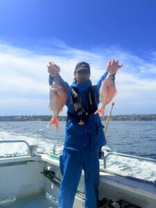 真鯛2匹の釣果